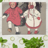 Linge De Cuisine Commutateur Krampus Chasse Enfants (Plié)