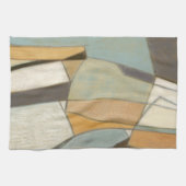 Linge De Cuisine Composition Abstraite avec des couleurs bouchées (Horizontal)