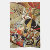 Linge De Cuisine Composition Abstraite de Kandinsky (Vertical)