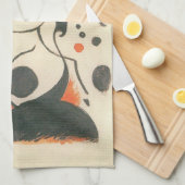 Linge De Cuisine Composition aux deux cerfs de Franz Marc (Quart Plié)