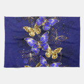 Linge De Cuisine Composition avec papillons Sapphire (Horizontal)