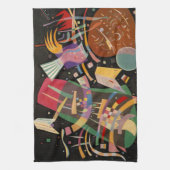 Linge De Cuisine Composition Kandinsky X Oeuvre Abstraite (Vertical)