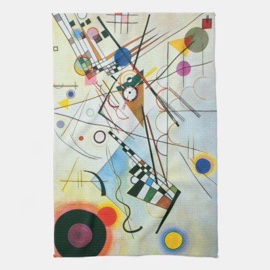 Linge De Cuisine Composition VIII par Wassily Kandinsky (Vertical)