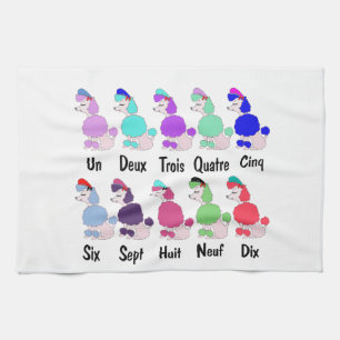 Linge De Cuisine Compte du caniche français