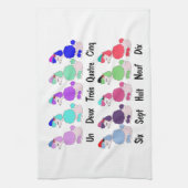 Linge De Cuisine Compte du caniche français (Vertical)