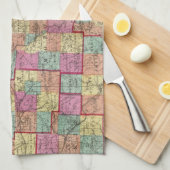 Linge De Cuisine Comtés de l'Ohio (Quart Plié)