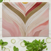 Linge De Cuisine Concentric Heart Blossom (Plié)