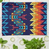 Linge De Cuisine Conception abstraite de la conception tribale (Plié)