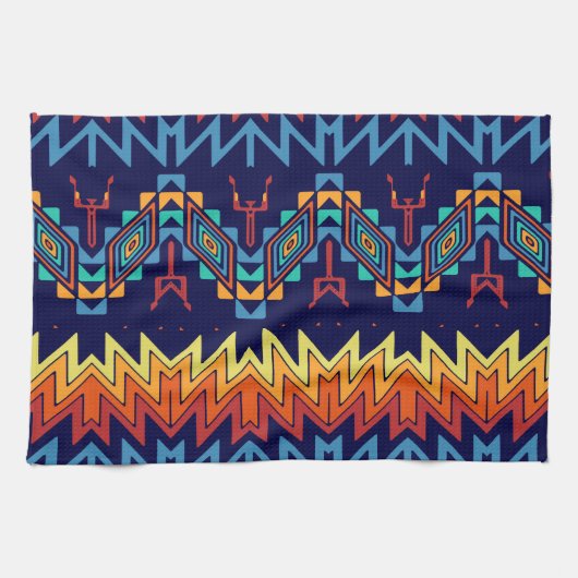 Linge De Cuisine Conception abstraite de la conception tribale (Horizontal)