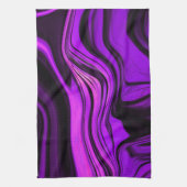 Linge De Cuisine Conception abstraite violette (Vertical)