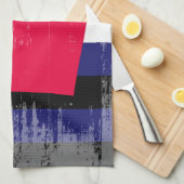 LINGE DE CUISINE CONCEPTION AFFLIGÉE PAR FIERTÉ EN CUIR (Quart Plié)