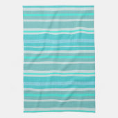 Linge De Cuisine Conception barrée par sembler de toile d'Aqua de (Vertical)
