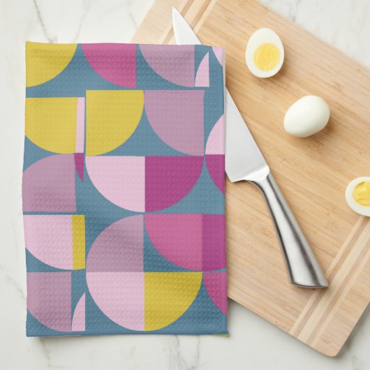 Linge De Cuisine Conception Boho du milieu du siècle (Quart Plié)