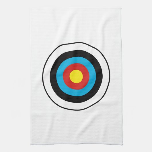 Linge De Cuisine Conception cible Bullseye (Vertical)