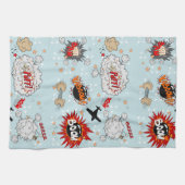 Linge De Cuisine Conception comique de superhéros de style (Horizontal)