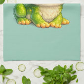 Linge De Cuisine Conception d'animal Kawaii de grenouille mignonne (Plié)