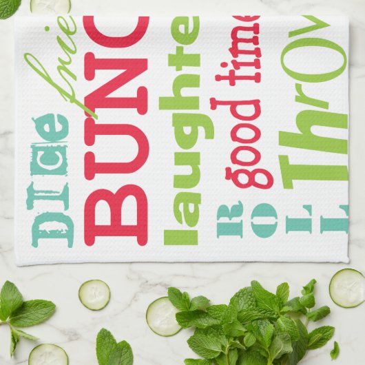 Linge De Cuisine Conception d'art de souterrain de Bunco (Plié)