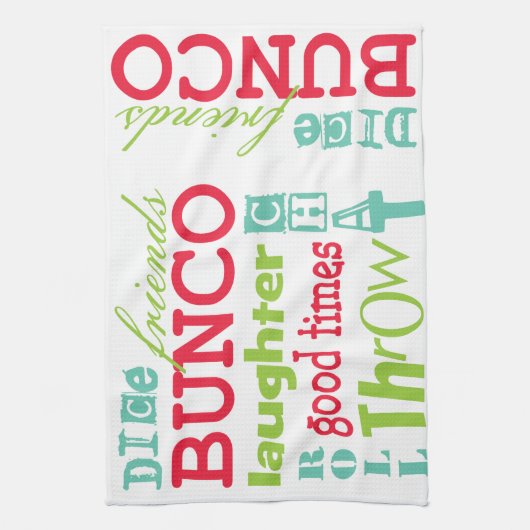 Linge De Cuisine Conception d'art de souterrain de Bunco (Vertical)