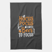 Linge De Cuisine Conception de bière Hocus Pocus Halloween_1 (Vertical)