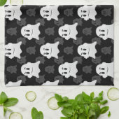 Linge De Cuisine Conception de blob Ghost (Plié)