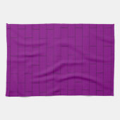 Linge De Cuisine Conception de brique violette (Horizontal)