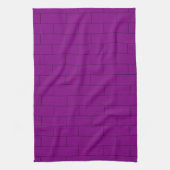 Linge De Cuisine Conception de brique violette (Vertical)