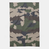 Linge De Cuisine Conception de camouflage (Vertical)