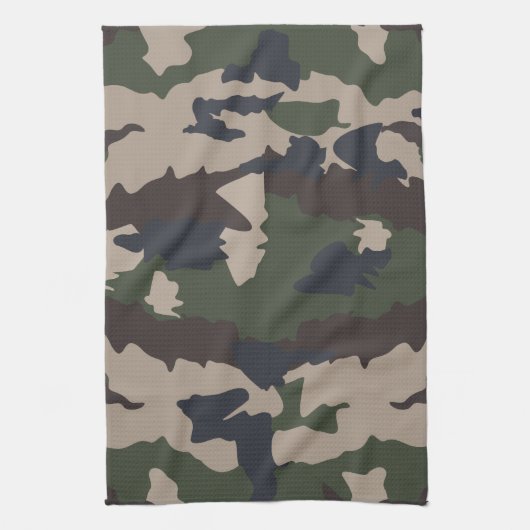 Linge De Cuisine Conception de camouflage (Vertical)