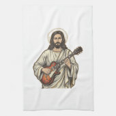 Linge De Cuisine Conception de chemise de gravure de guitariste sac (Vertical)