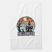Linge De Cuisine Conception de chemise de maison hantée Halloween v (Vertical)