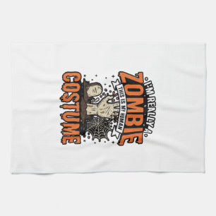 Linge De Cuisine Conception de chemise Halloween Costume Zombie Vin