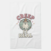 Linge De Cuisine Conception de chemise Halloween Ghost Disco Creep (Vertical)