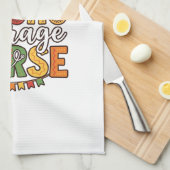 Linge De Cuisine Conception de chemise Nacho Average Nurse Cinco De (Quart Plié)