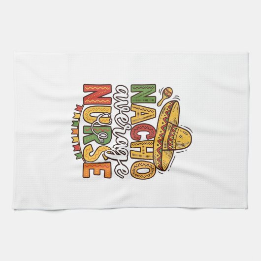 Linge De Cuisine Conception de chemise Nacho Average Nurse Cinco De (Horizontal)