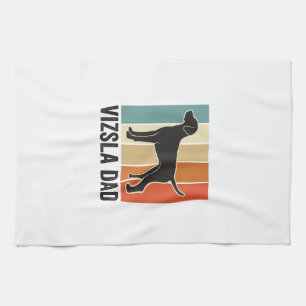 Linge De Cuisine Conception de chemise pour papa Vizsla vintage ama