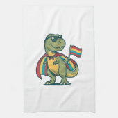 Linge De Cuisine Conception de chemise vectorielle de dinosaure de (Vertical)