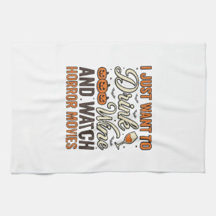 Linge De Cuisine Conception de chemise vintage de films d'horreur d