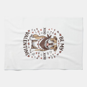 Linge De Cuisine Conception de chemise vintage Saint-Valentin Bulld