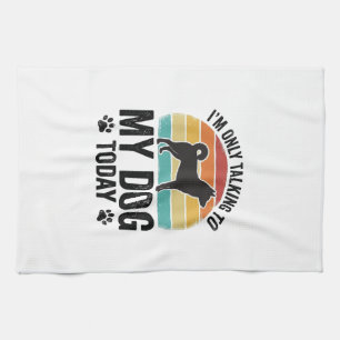 Linge De Cuisine Conception de citation de coucher de soleil vintag
