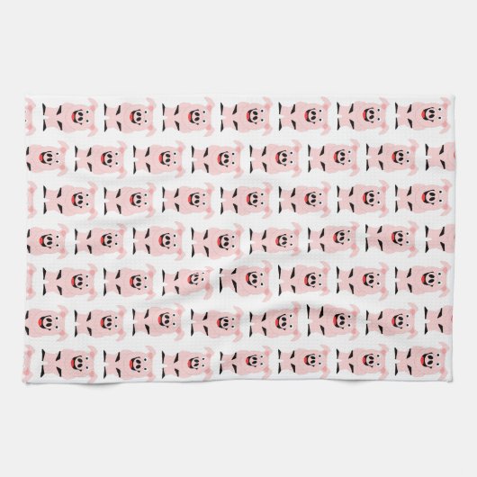 Linge De Cuisine Conception de cochon (Horizontal)