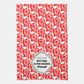 Linge De Cuisine Conception de compagnie minimale mignonne  (Vertical)