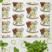 Linge De Cuisine Conception de dés de classe (Plié)