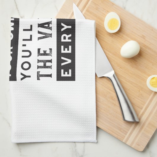 Linge De Cuisine Conception de devis de sagesse - Valeur de chaque (Quart Plié)