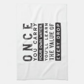 Linge De Cuisine Conception de devis de sagesse - Valeur de chaque  (Vertical)