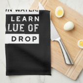 Linge De Cuisine Conception de devis de sagesse - Valeur de chaque  (Quart Plié)