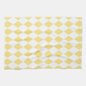 Linge De Cuisine Conception de diamant jaune (Horizontal)