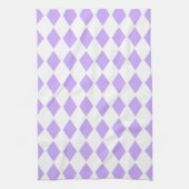 Linge De Cuisine Conception de diamant pourpre (Vertical)