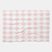 Linge De Cuisine Conception de diamant rose (Horizontal)