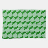 Linge De Cuisine Conception de dinosaure T-Rex sur fond de n'import (Horizontal)
