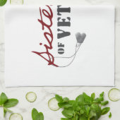 Linge De Cuisine Conception de fierté militaire des sœurs de vétéra (Plié)